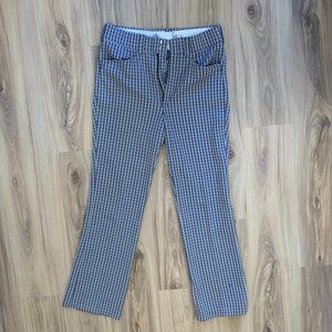 Double-Knit Polyester Patterned Pants